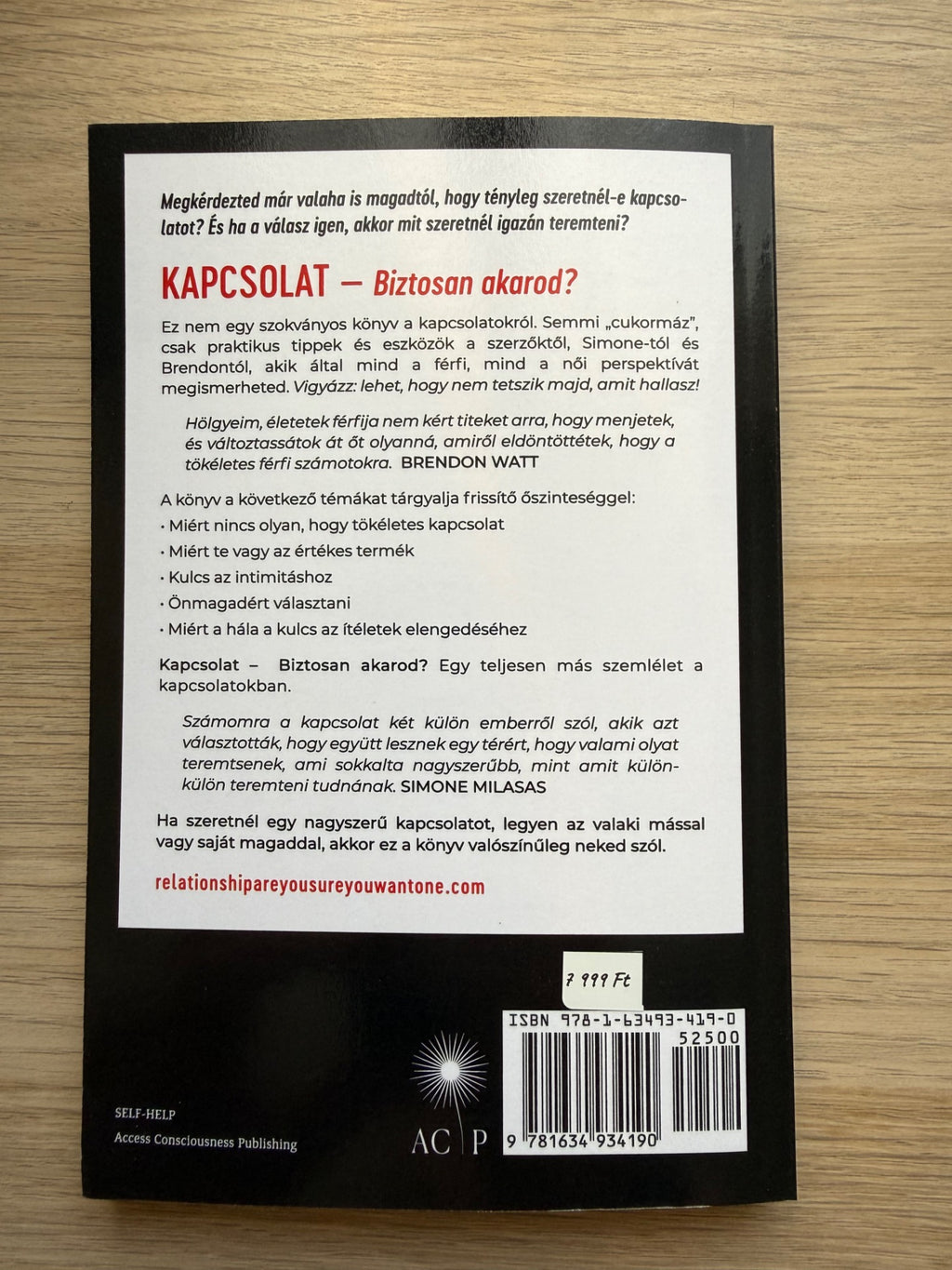 Kapcsolat - Biztosan akarod?