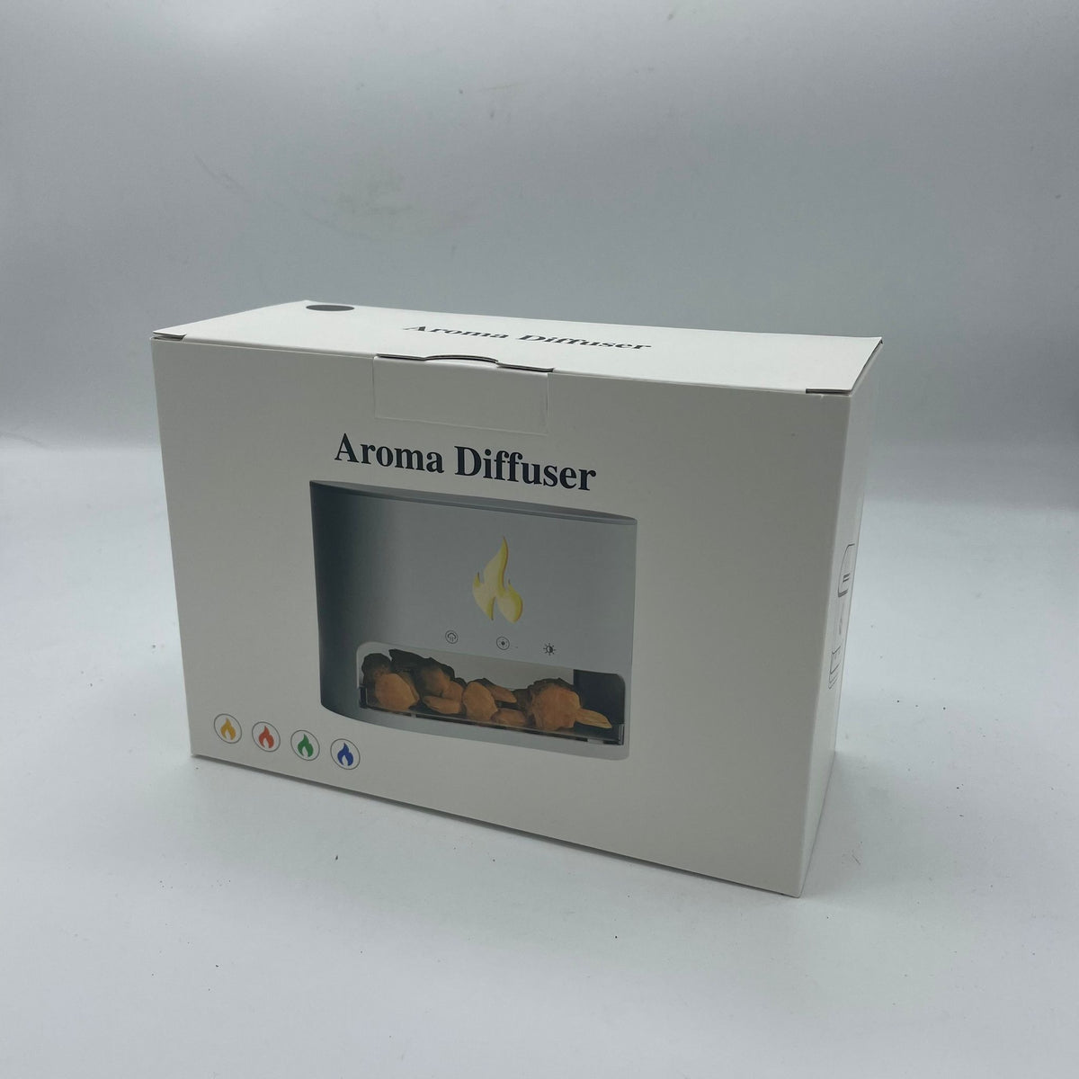 Blaze Aromadiffúzor Himalája Só Kamrával – USB-C, Lánghatású Kivitel (Himalája sóval együtt)
