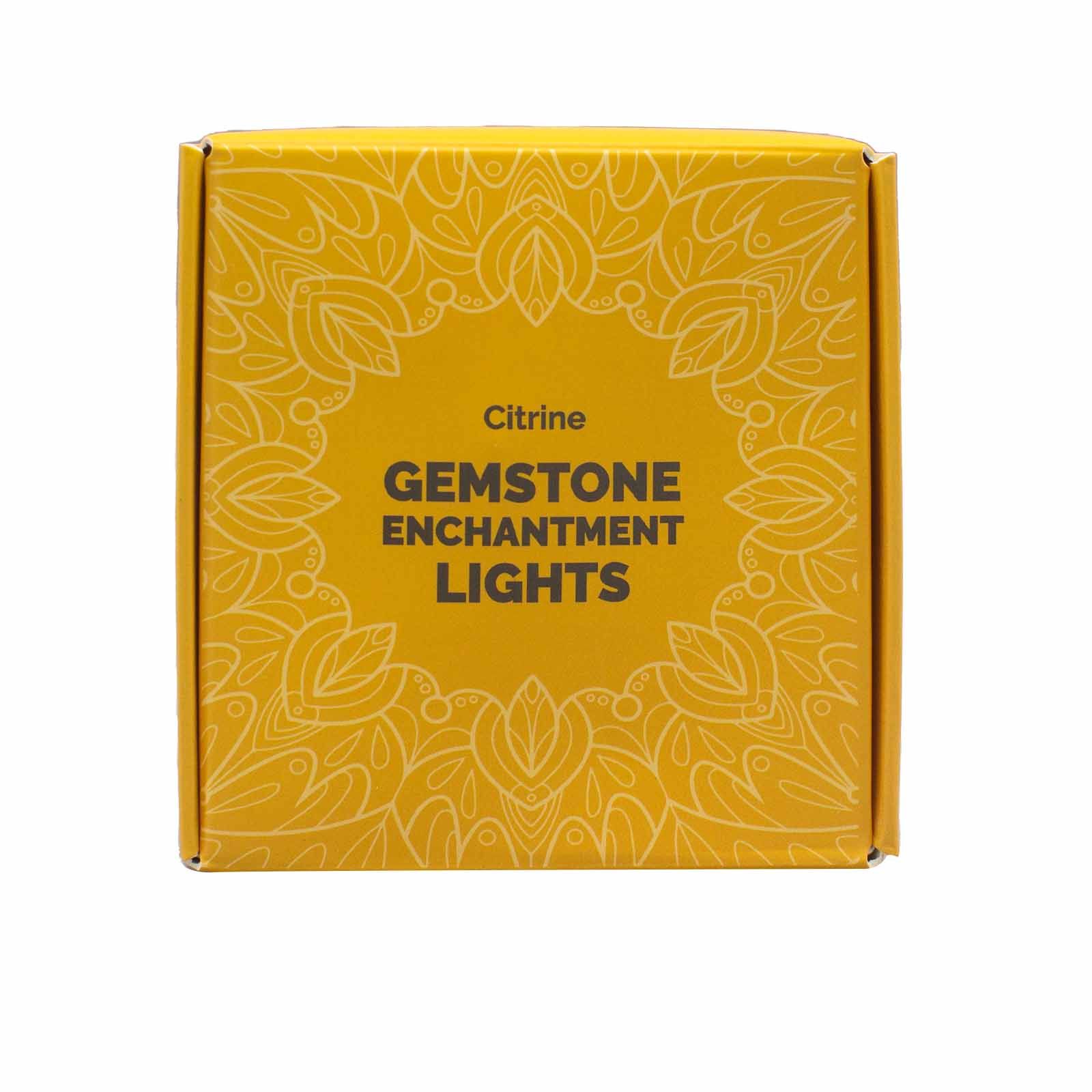 Varázslatos Drágakő Fényfüzér – Citrin ✨💛💎