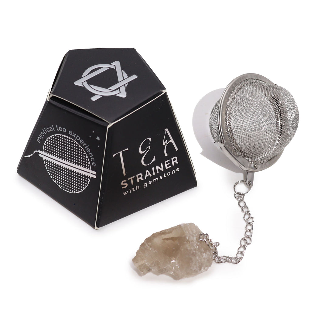 Gemstone Tea Infuser - Smoky Quartz