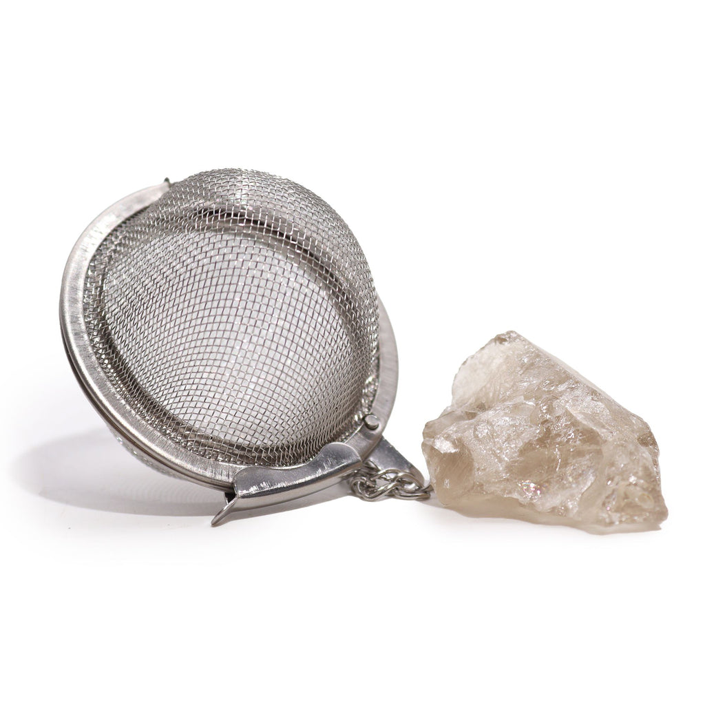 Gemstone Tea Infuser - Smoky Quartz