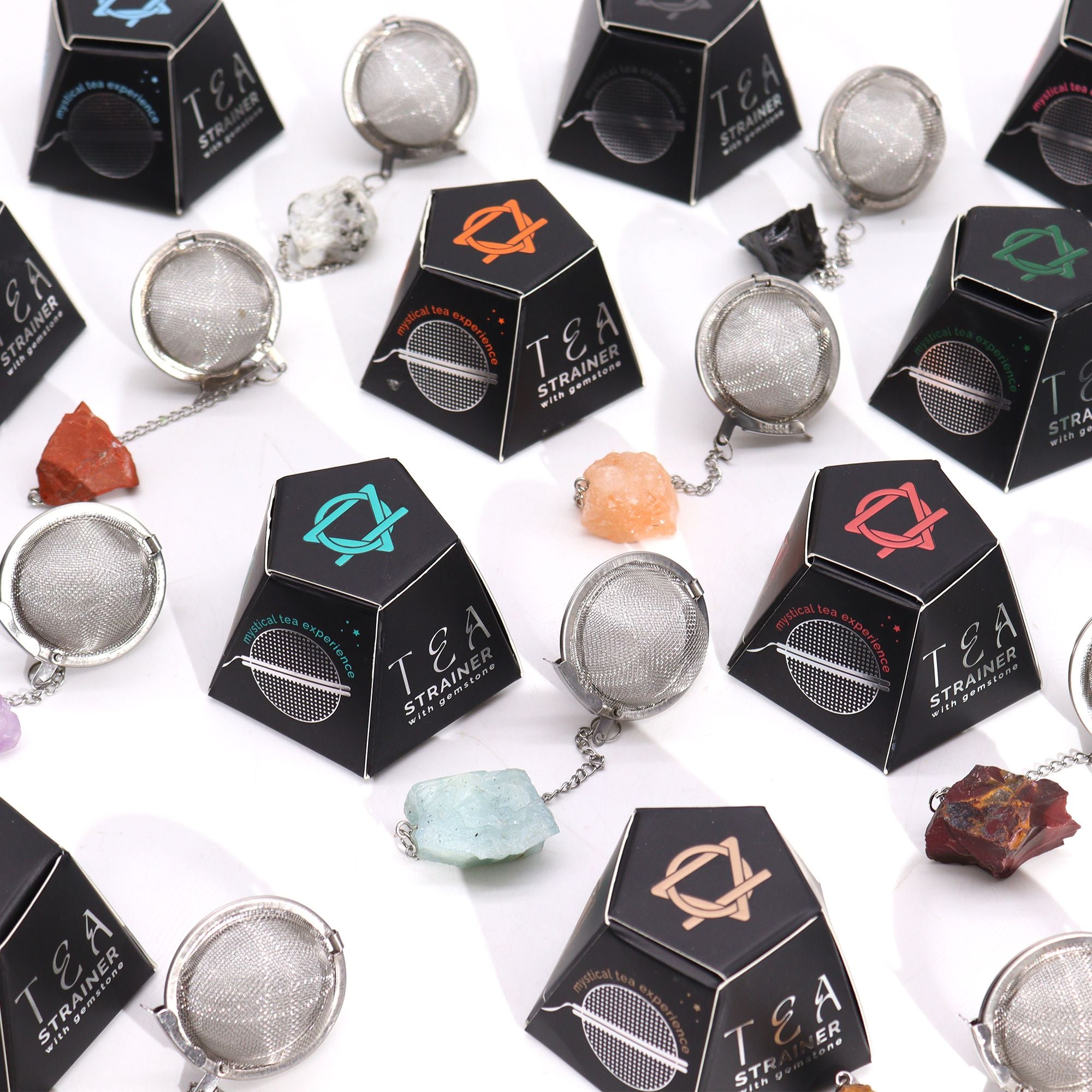 Gemstone Tea Infuser - Rock Crystal
