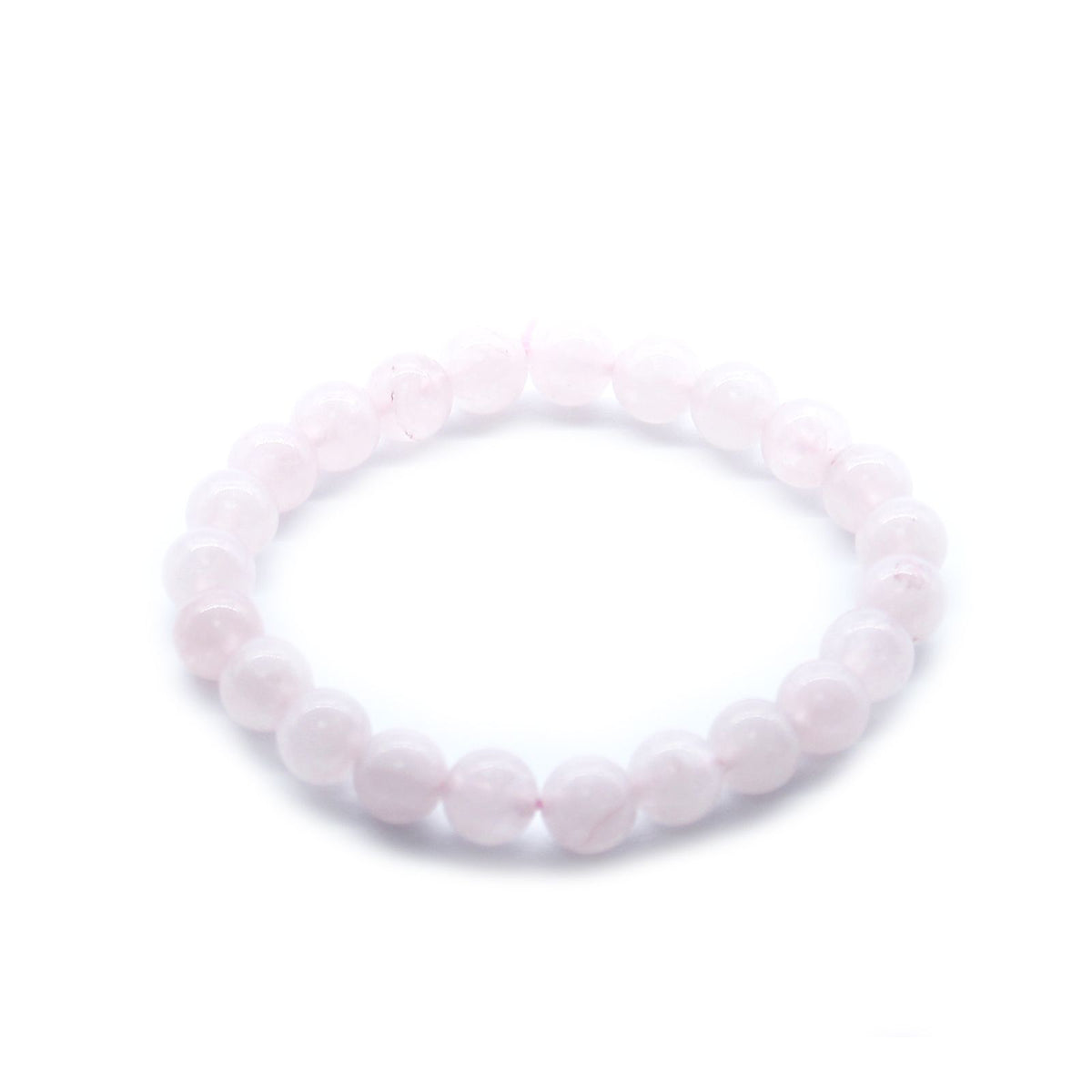 Ásvány Erő karkötő – Rózsakvarc 🌸💗✨