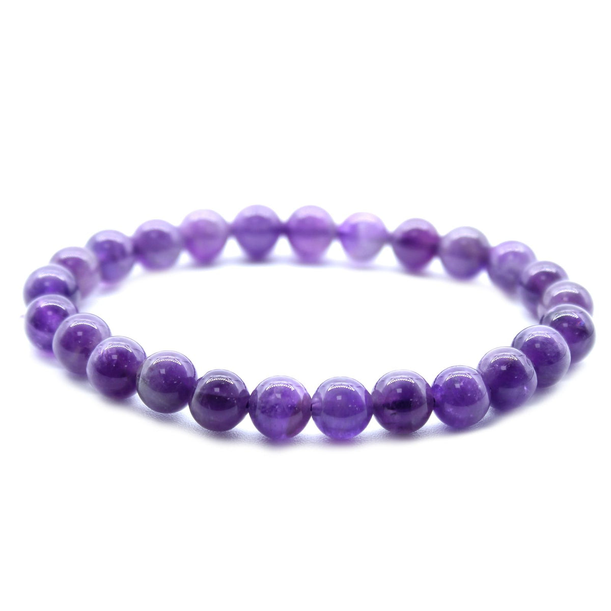 Ásvány Erő Karkötő – Ametiszt 💜