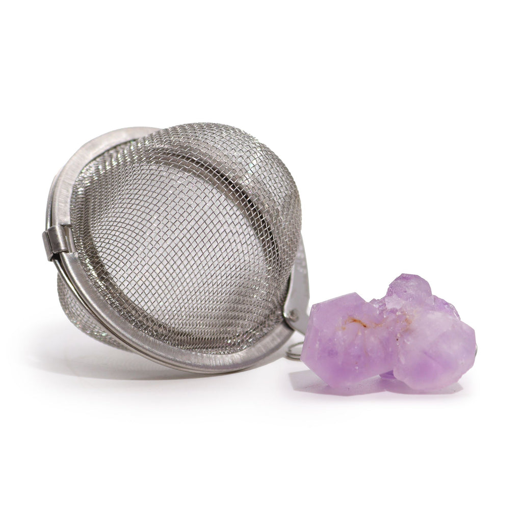Gemstone Tea Strainer - Amethyst