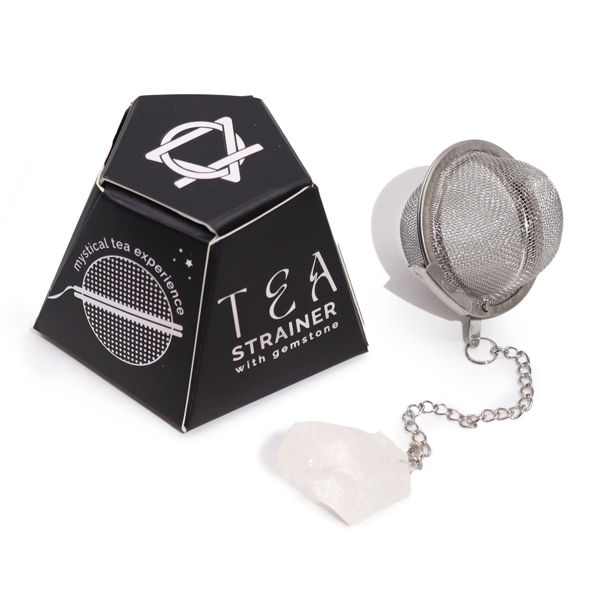 Gemstone Tea Infuser - Rock Crystal
