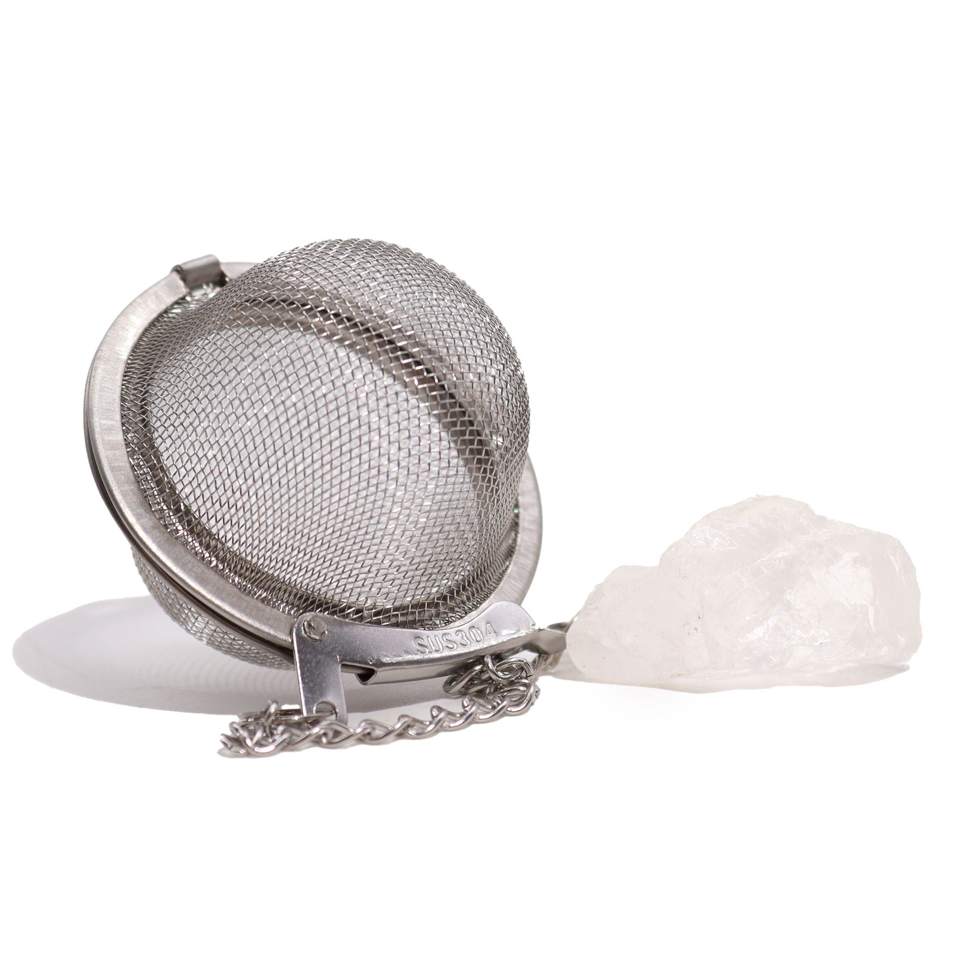 Gemstone Tea Infuser - Rock Crystal