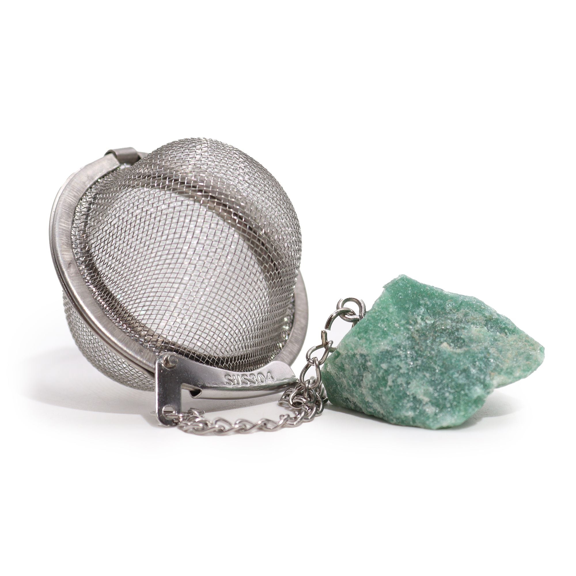 Gemstone Tea Infuser - Green Aventurine