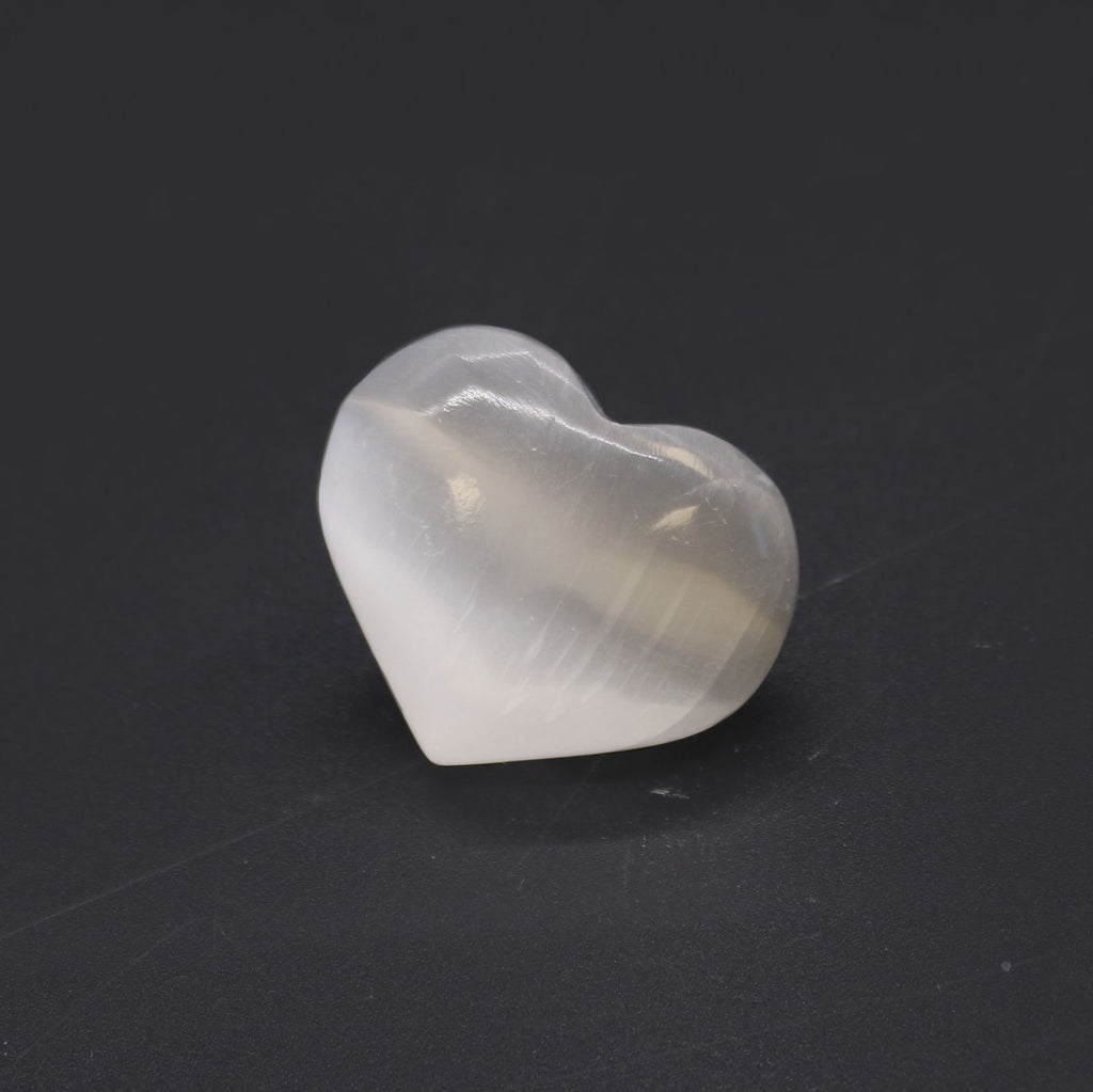 Szelenit Szív – 3-4 cm 🤍💎