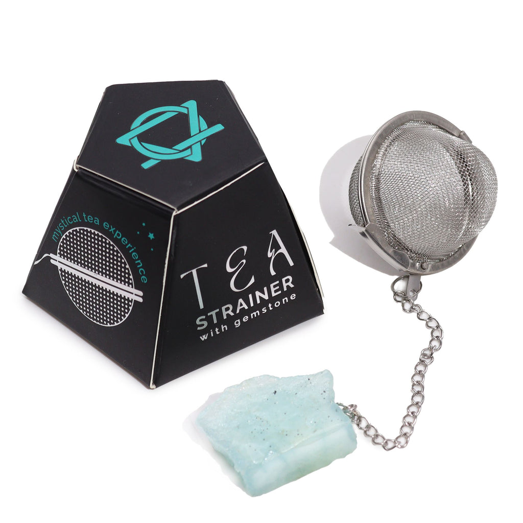 Gemstone Tea Infuser - Aquamarine