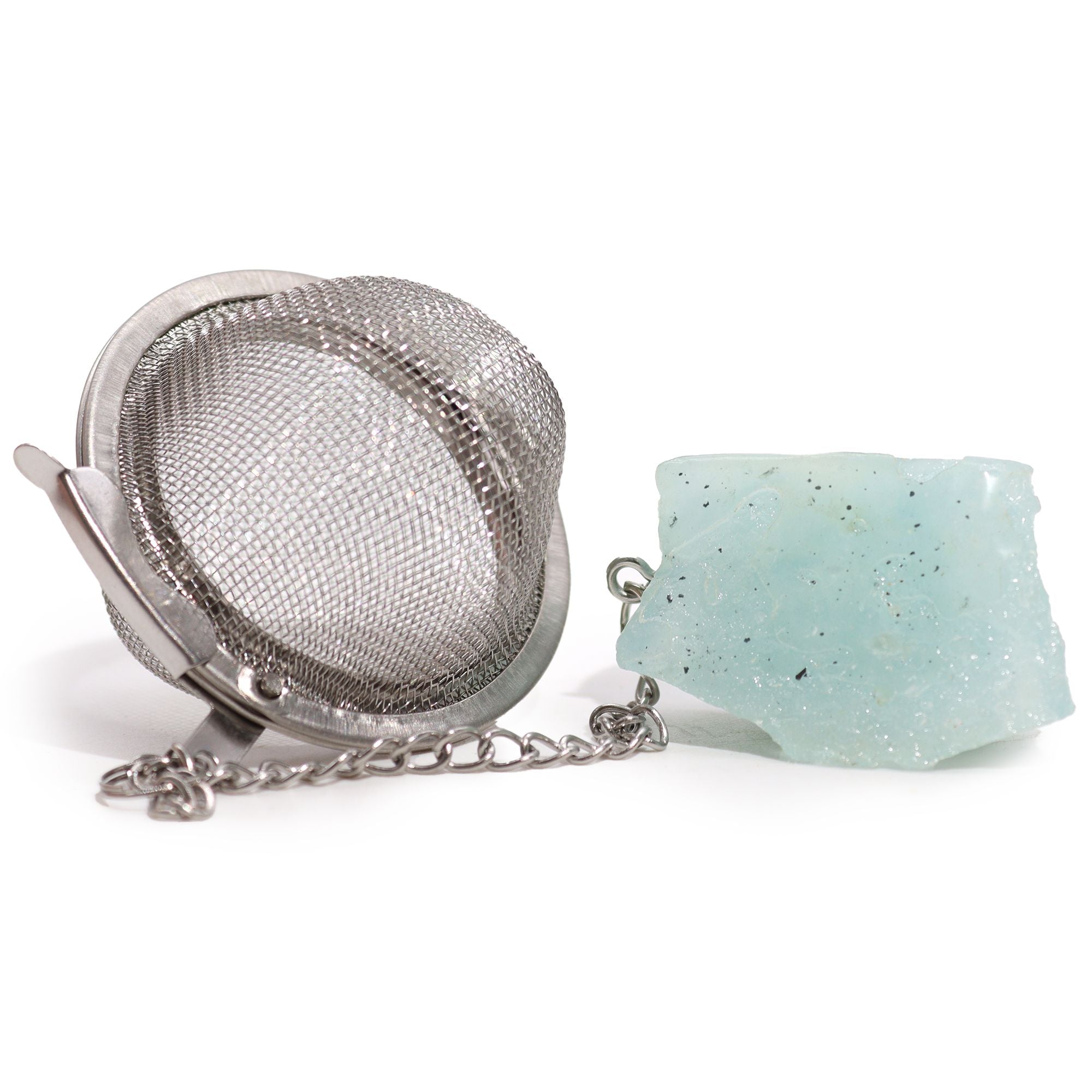 Gemstone Tea Infuser - Aquamarine
