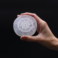 Kis Szelenit Energetikai Töltőlap – 8 cm – Mandala Mintával