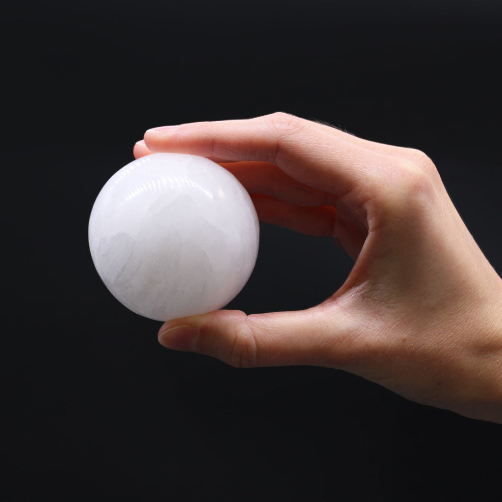 Szelenit Gömb – 5-6 cm ✨🤍