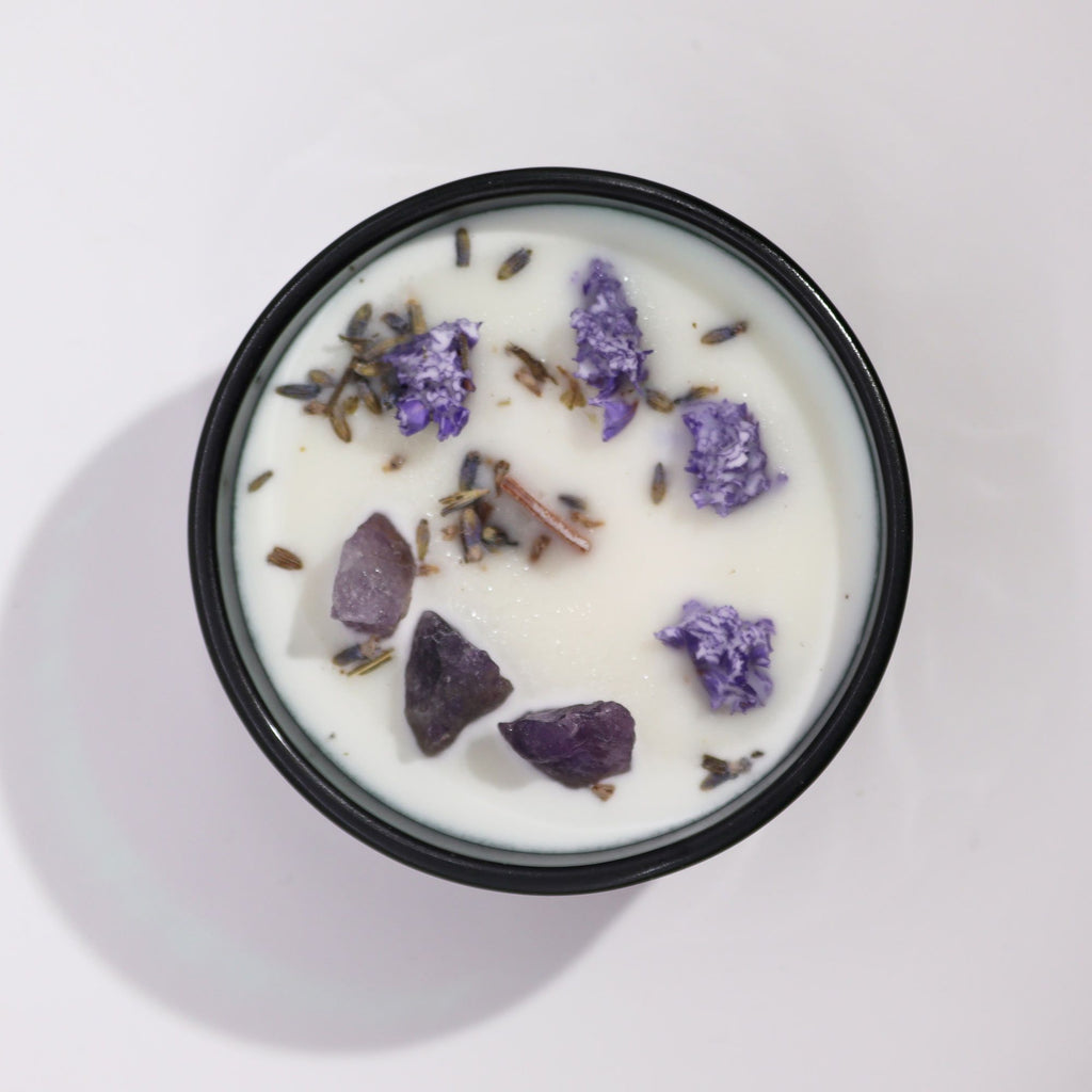 Hop Hare Kristálymágia Virággyertya – A Hold 🌙✨🕯️